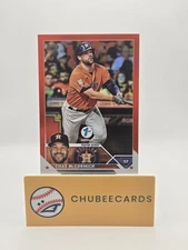 2023 Topps Series 1 1st Edition Chas McCormick Red Foil 11/50 Houston Astros