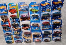 Lot of 24 Older 'Better' Hot Wheels Diecast Cars, Sealed, All Pictured