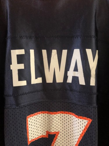 Vintage John Elway Denver Broncos Jersey Youth Extra Large 18-20 NFL STARTER - Picture 9 of 9