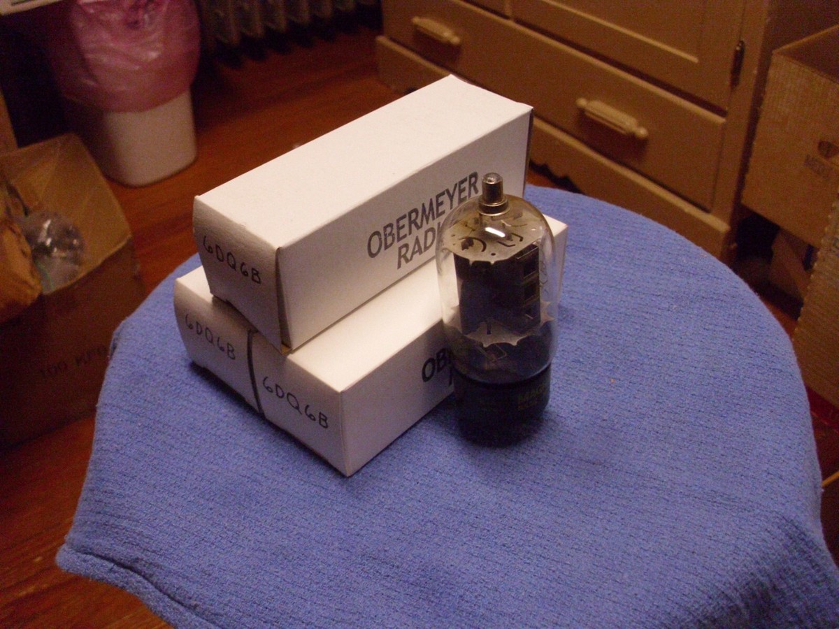 Vintage 1960's 6DQ6 B Beam Power Output Vacuum Tubes, Hickok Vintage 1960's 6DQ6 B Beam Power Output Vacuum Tubes, Hickok