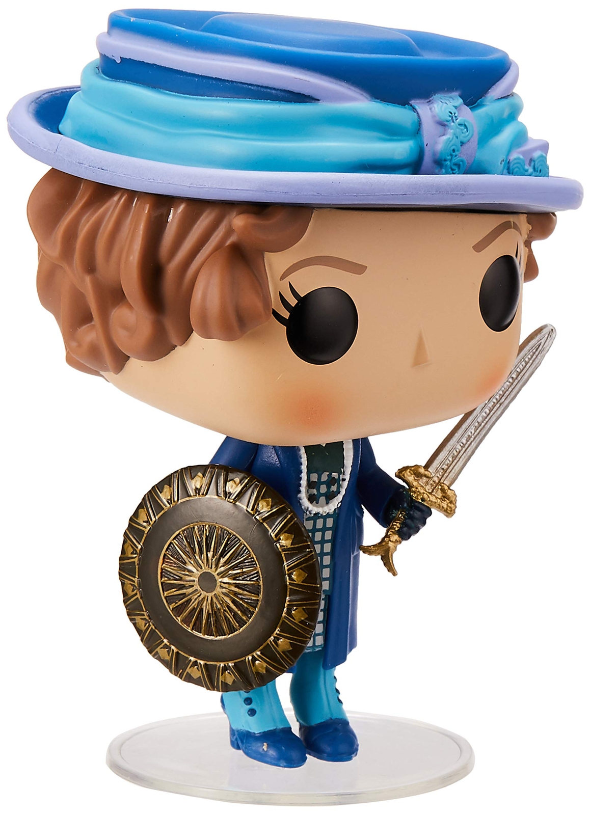 Funko-Pop! Heroes: Dc Wonder Woman Series 2-Etta With Sword &Amp; Shield Acc Nuevo