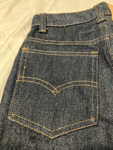 Vintage LEVIS 416-0617 Saddleman Boot Jeans Boys Size 9 Slim ORANGE TAB -NEW- - Picture 9 of 9