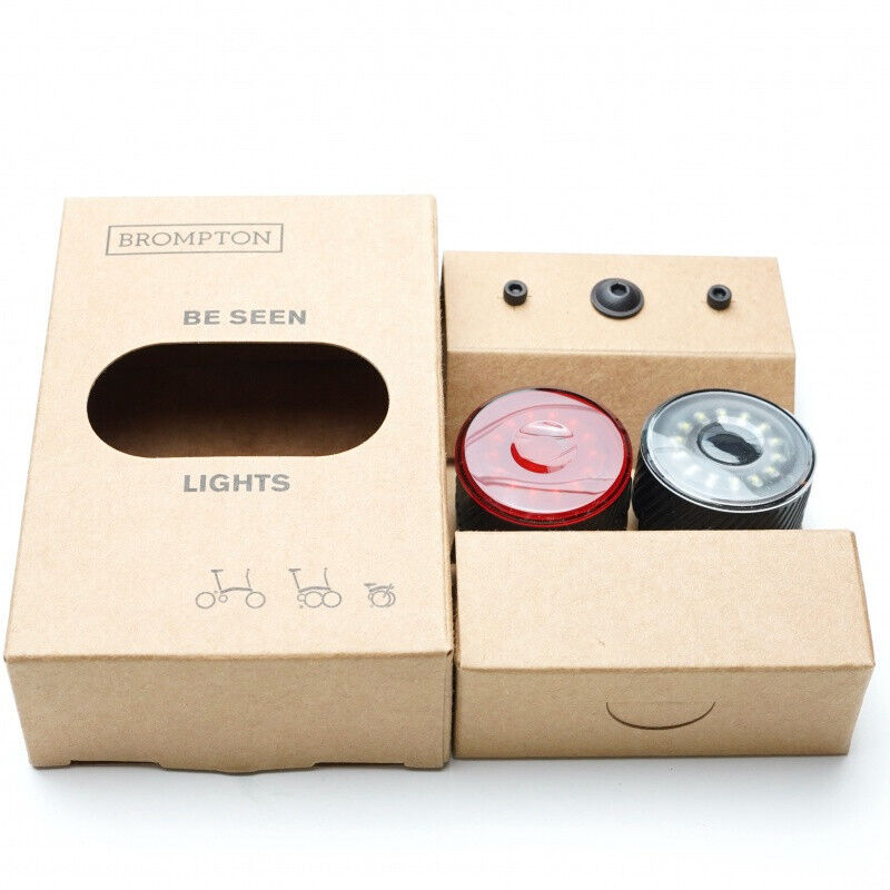 Brompton Be Seen Light set (Front & rear lights) for 2024 Brompton Be Seen Light set (Front & rear lights) for 2024