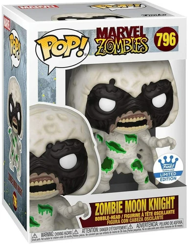 Funko POP! Marvel Zombies - Zombie Moon Knight Funko Shop Exclusivo 