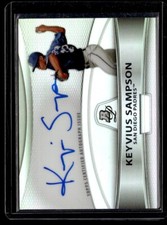 2010 Bowman Platinum Prospect Autographs Refractors Keyvius Sampson Rookie Auto
