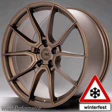 19 Zoll T5 ultraleichte Alufelgen 8,5+9,5x19 5x112 ET25-25 bronze matt für BMW