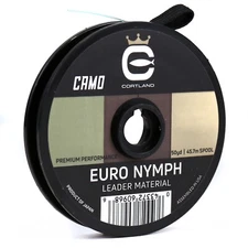 Cortland Euro Nymph Leader Material Camo - ALL SIZES - FREE SHIPPING