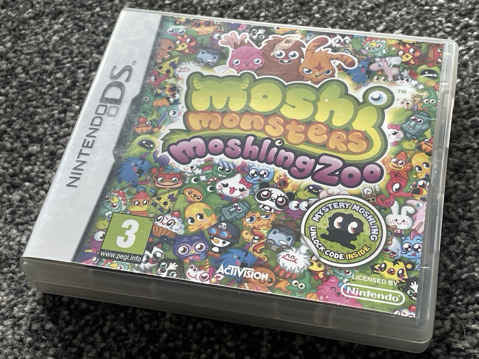 Moshi Monsters Moshling Zoo Nintendo DS PUZZLE GAME Boxed With Manual