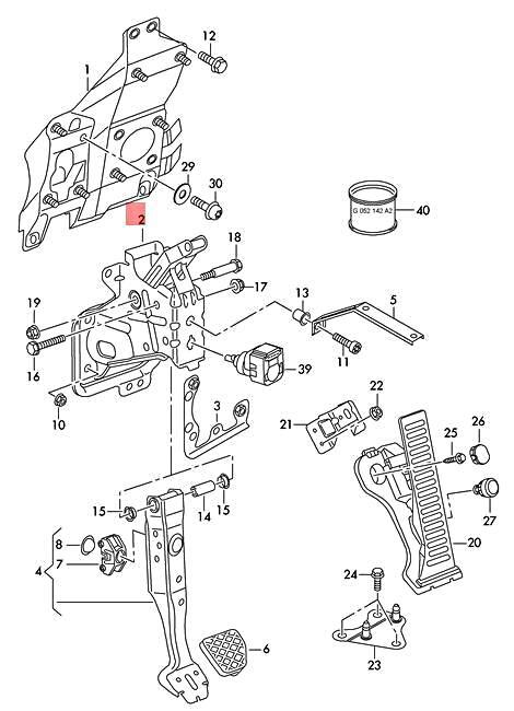 Genuine AUDI R8 422 423 427 429 Bracket For Pedal Cluster 