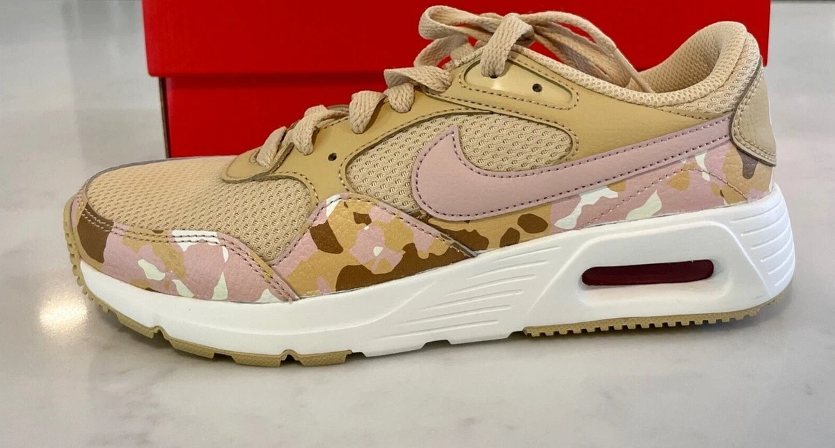 Womens nike air max top 90 vt camouflage shoes pink/white