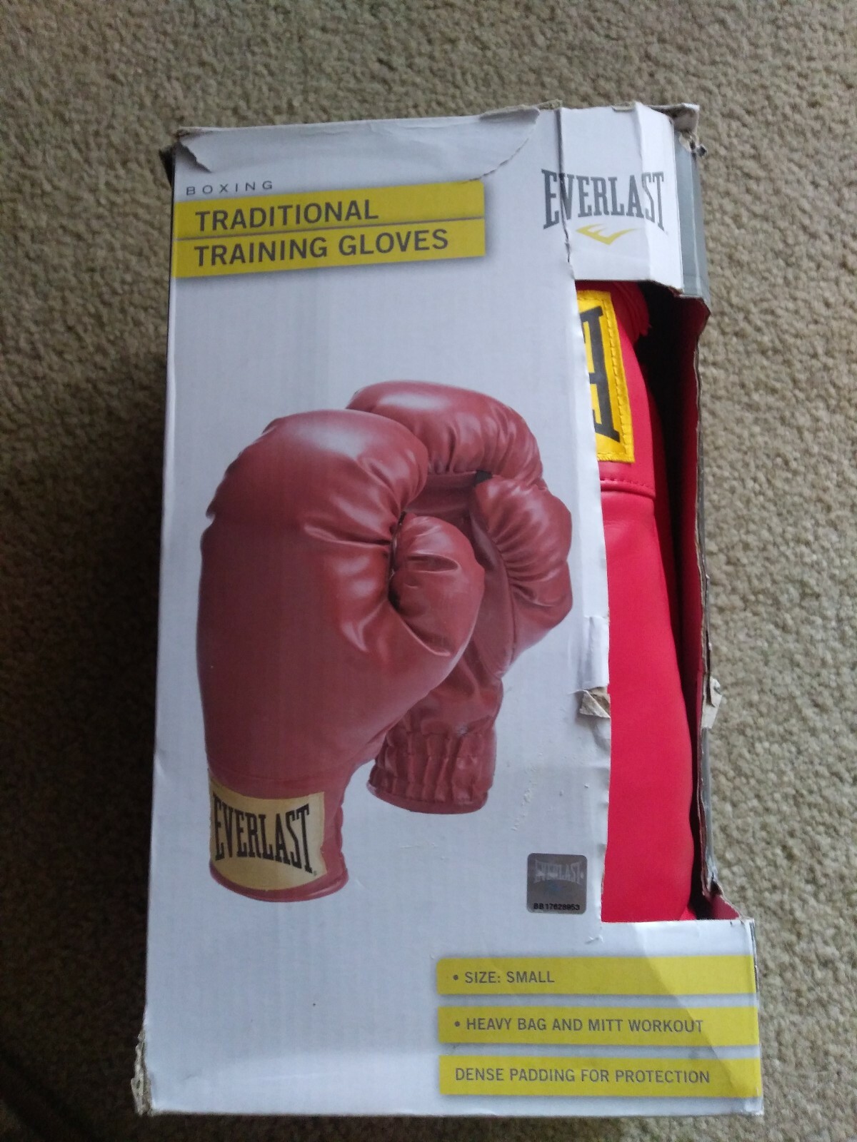 everlast traditional training gloves