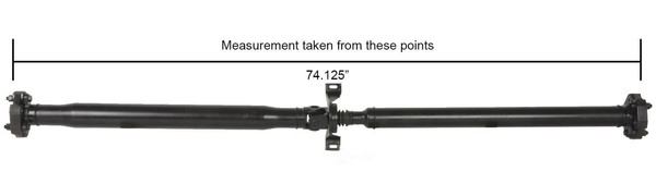 Drive Shaft-RWD Cardone 65-3025 Reman fits 2013 Dodge Challenger for ...
