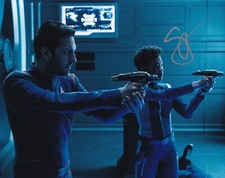 SHAZAD LATIF signed autograph 20x25cm STAR TREK in person autograph COA