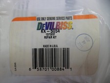 DEVILBISS KK-5054 REPAIR KIT SPRAY GUN GENUINE SERVICE PART W/INSTRUCTIONS NOS