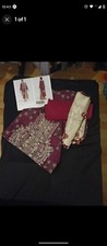 Beechtree Genuine Embroided Unstitched 3 piece Lawnsuit 