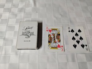 August Schell Brewery Deer Brand Plastic Coated Playing Cards - New Ulm, MN