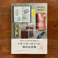 TRAVELER  S Company Traveler's Notebook Official Guide Book with stickers