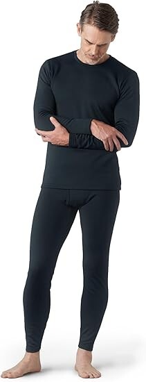LAPASA Merino Wol Thermisch Ondergoed Set Dames, Merinowol extra warm Ondershirt Lange Mouwen & Thermo Onderbroek Leggings (L91), Nude (Extra warm), XL