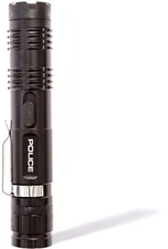 POLICE Stun Gun M12 700 BV USB Rechargeable LED Flashlight Black