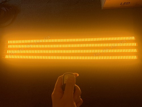 5Row 4FT Pure White Amber Underglow Kit LED Strip Lights for 15.5'' Wheel Rings - Picture 10 of 10