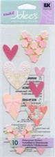 Vintage Touch of Jolee's LOVING HEARTS Valentine Stickers 65980 FAST FREE ship 