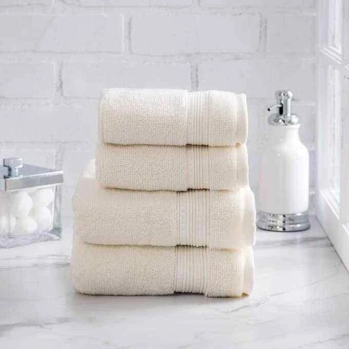 Charisma 100% Hygrocotton 4-piece Hand and Washcloth Towel Set - Image 3 of 4
