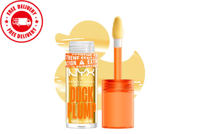 NYX Professional Duck Plump Lip Gloss with Pout Effect, Clearly Spicy