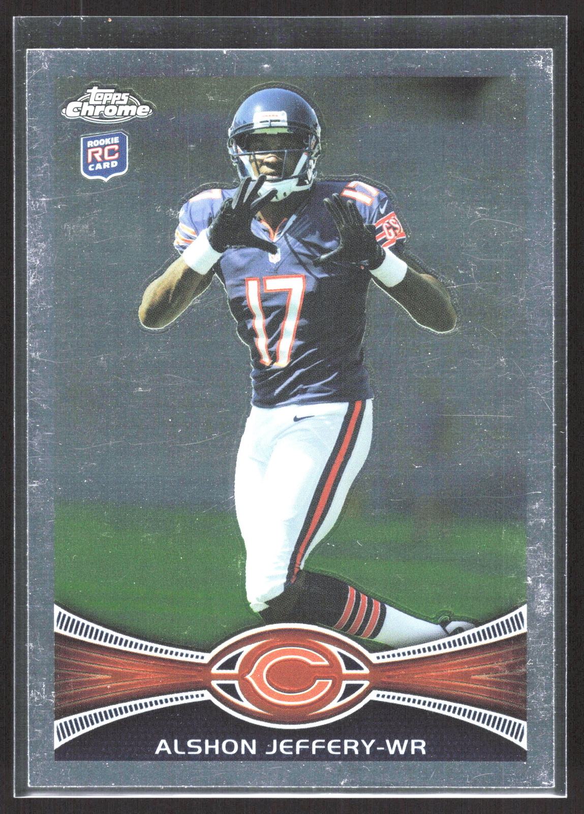 Alshon Jeffery 2012 Topps Chrome Rookie Card  #62