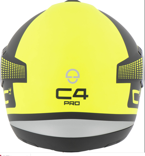 Helm Schuberth C4 PRO Legacy Yellow Schwarz Gelb NEU Gr. XS 53 TOPP - Bild 5 von 7