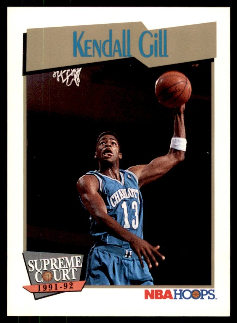 Kendall gill best sale charlotte hornets jersey