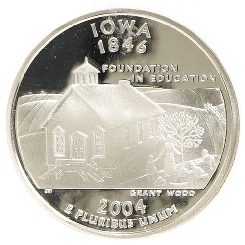 2004 S Silver Iowa State Quarter NGC PF-69 UCAM