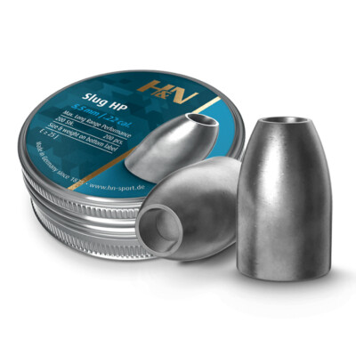 Haendler and Natermann H&N Slug HP .22 Cal 5.51 mm Head 21 gr Air Guns Pellets