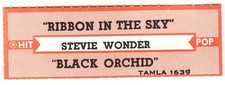 Juke Box Strip Stevie Wonder - Ribbon In The Sky / Black Orchid