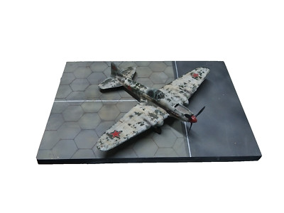 1/72 scale eastern European airfield tarmac display  L 7.25 in x W 10.25 in 