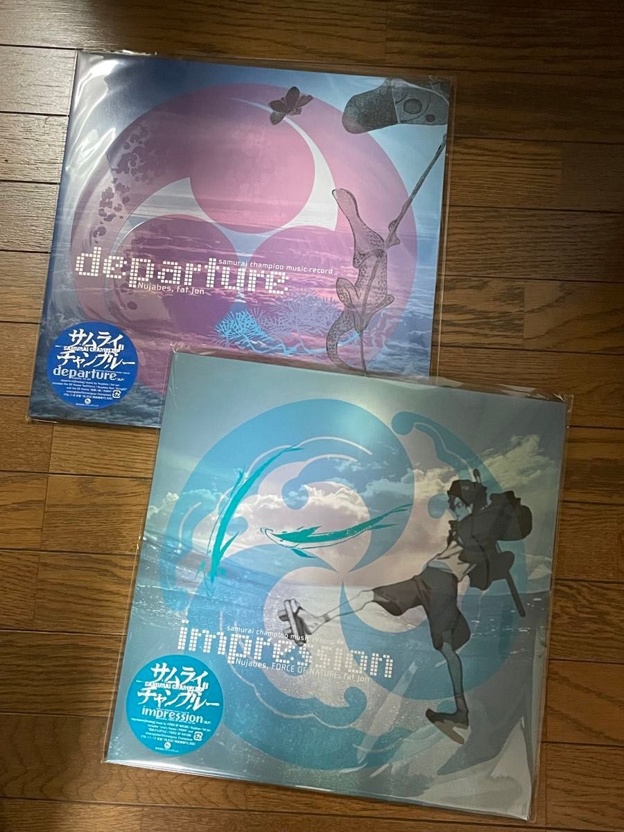 邦楽 samurai champloo Departure 2LP Samurai Champloo Music Record Departure Nujabes 2 LP Vinyl
