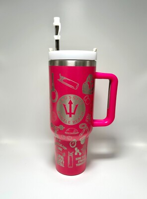 Cross-Fit / Gym laser-engraved unique 40oz Stainless Steel Insulated Tumbler