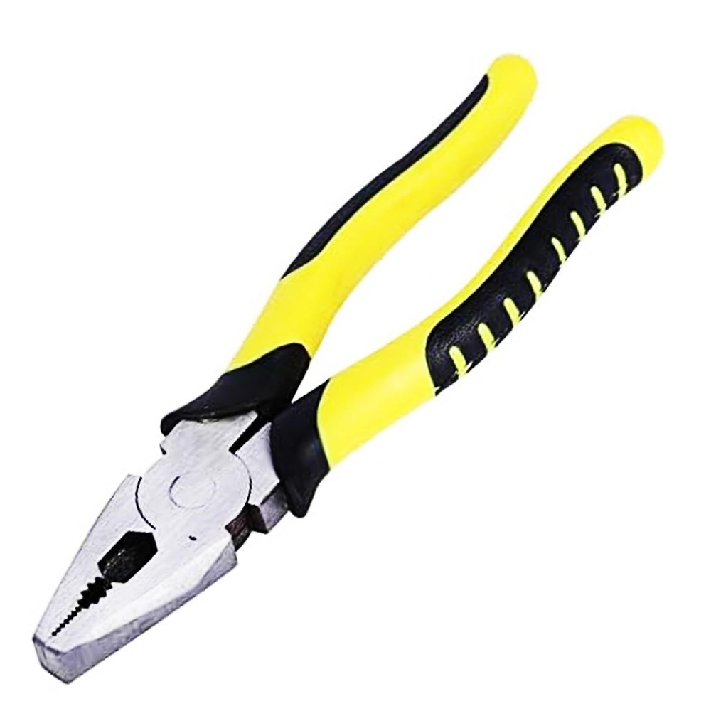 Lineman's Pliers 8 Inch Multifunction Combination Pliers With Wire Cutter Nickel