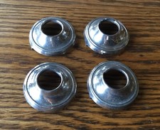 1933~1936 Plymouth HANDLE ESCUTCHEONS vtg 1930s MOPAR interior trim