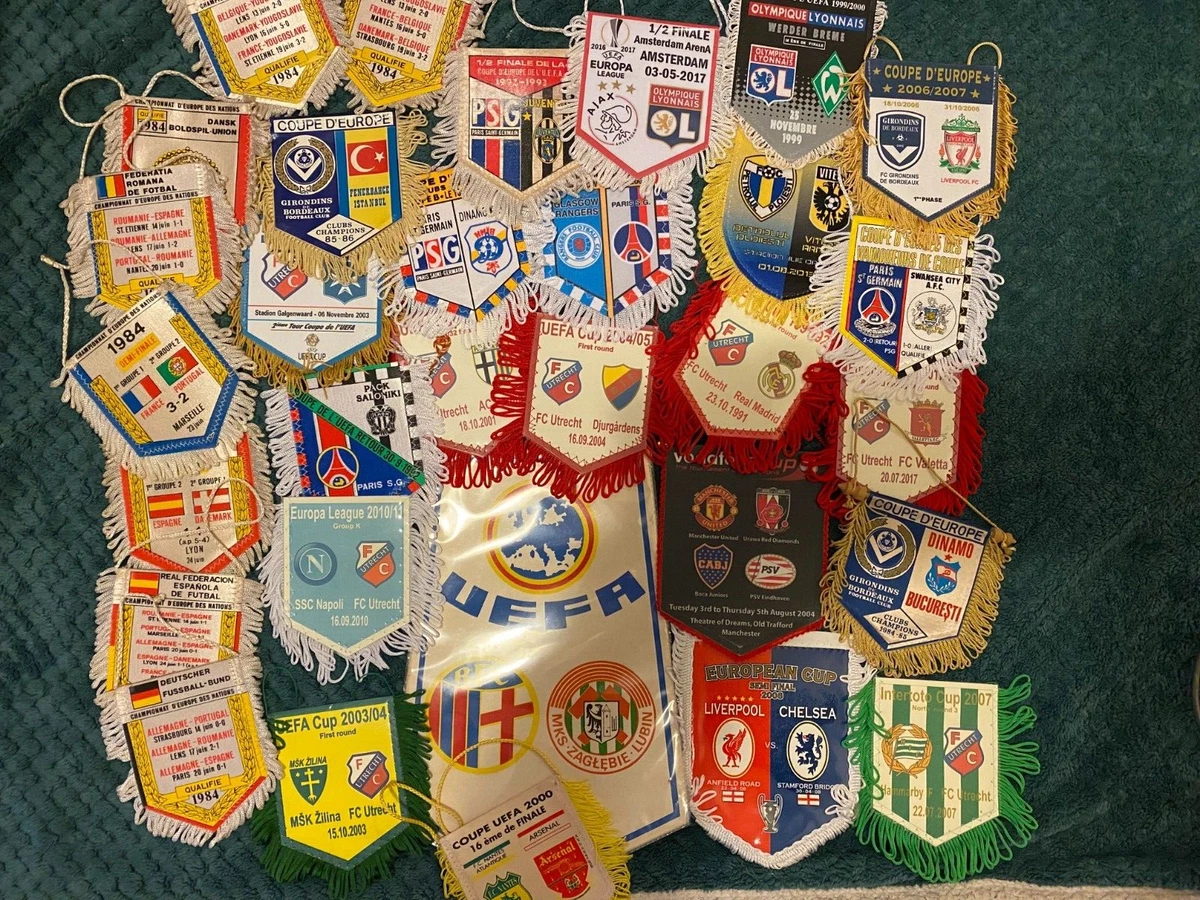 Fanion Vintage Roumanie (Romana) 1984 - Coupe D'Europe - Football