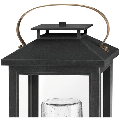 Hinkley Lighting 1167BK Coastal Elements Atwater Post Light Black *NEW* - Picture 2 of 3