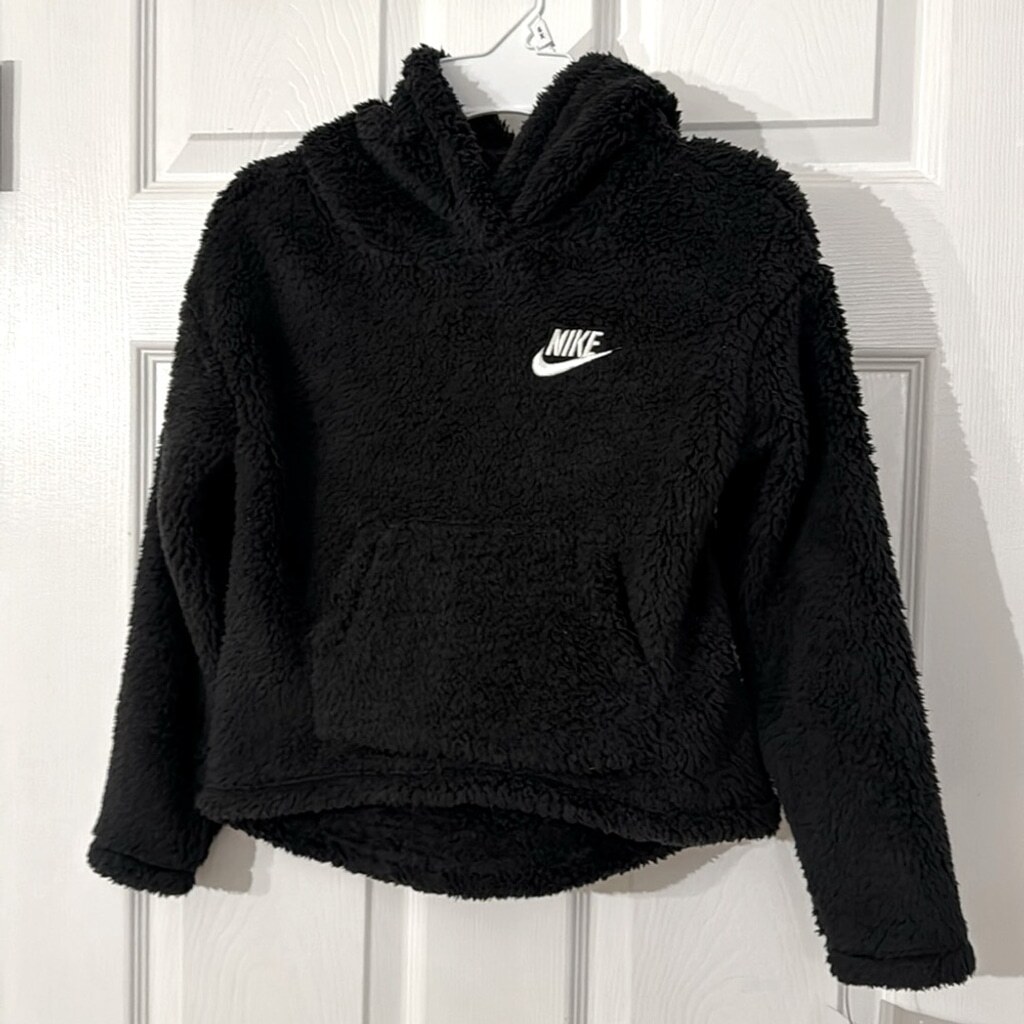 Nike Girls High Low Sherpa Hoodie size 6X NWT | eBay
