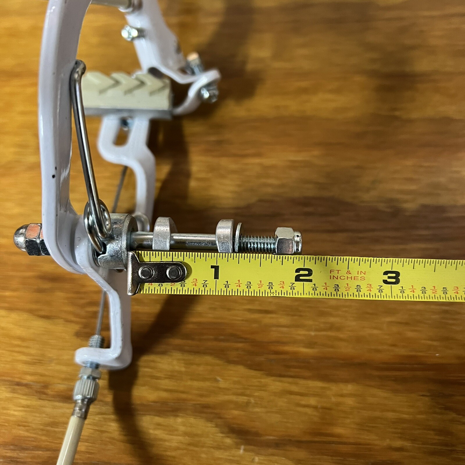 1989 LEE CHI WHITE FRONT BRAKE SET FITS OLD SCHOOL BMX SCHWINN & OTHERS VINTAGE
