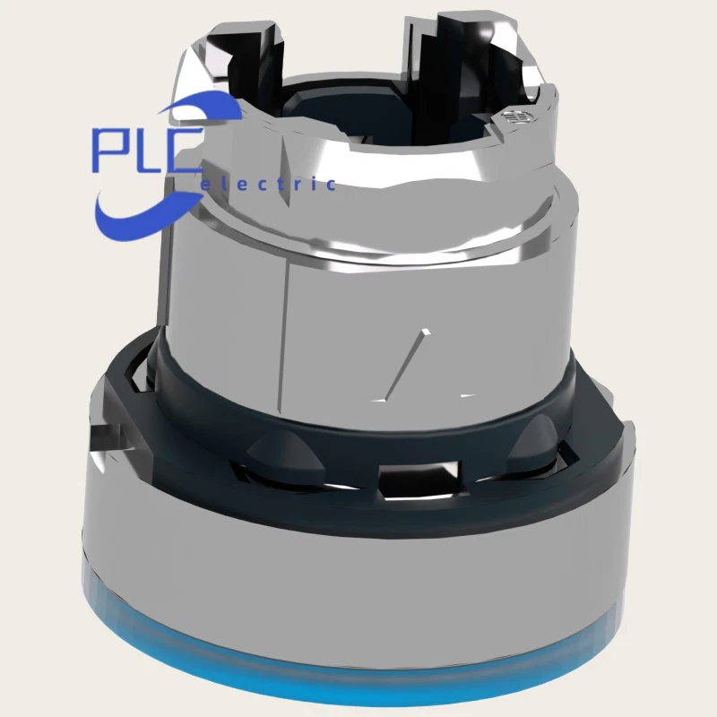 ZB4BW363 NEW Schneider XB4 metal, blue flush, 22mm, universal LED, spring return - Image 2 of 3