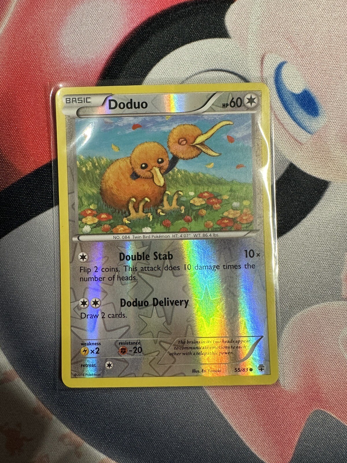 MINT Pokemon TCG Doduo Generations 55/83 Reverse Holo Common