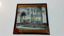 FQH Glass Magic Lantern Slide Photo CHOIR SECTION, ELY CATHEDRAL, ENGLAND