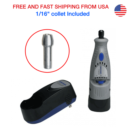  DREMEL DRILL 7300 4.8v, 2 Variable Speed Auto Glass Windshield Chip Repair Resin