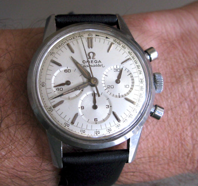 Omega SeaMaster 321 stainless steel watch keep time Need case & cosmetic care ..