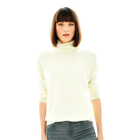 Joe Fresh Dolman-Sleeve Turtleneck Sweater Size M, L, XL Ecru New | eBay
