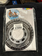  4 Intex 36 Inch Inflatable Giant Tire Swimming Pool Tube for Kids and Adults