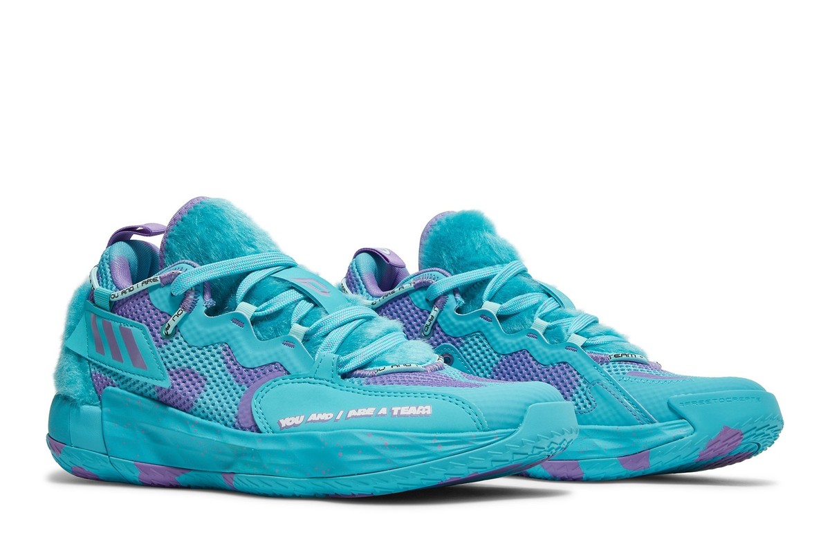 adidas/PIXAR dame7 EXTPLY サリー Pixar Monsters Inc. x adidas Dame 7 EXTPLY Sulley S42807